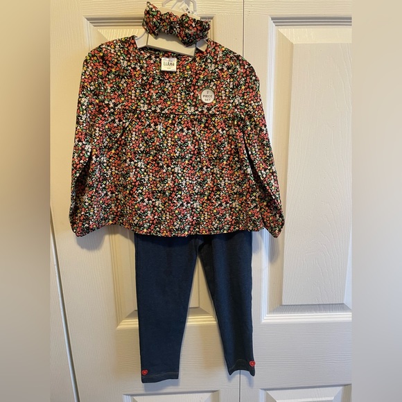 Laughing Llama 3 piece set 24 months top, pants, and headband NWT! New!! - Picture 2 of 9